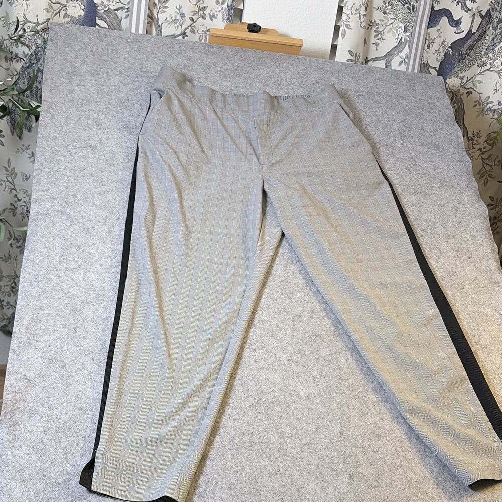 Athleta Women's Brooklyn Ankle Pants, Size 14T, Blue, Stretch, Pull-On